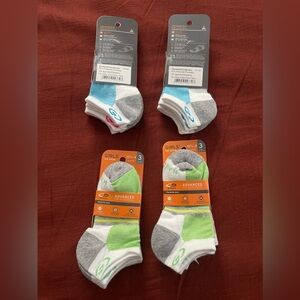 Champion girls socks 12 pair (3 in each pack) (green, blue, pink)